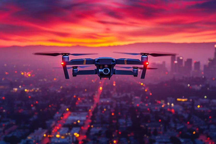 top drone camera